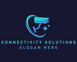 Wireless - Outdoor Security Camera logo design