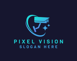 Visual - Outdoor Security Camera logo design