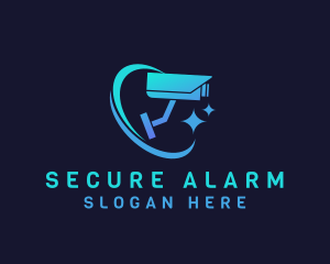 Alarm - Outdoor Security Camera logo design