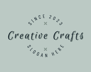 Crafts - Cursive Generic Company logo design