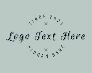 Designer - Cursive Generic Company logo design