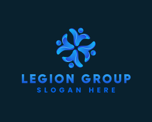 People Group  Association logo design