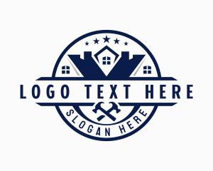 Industrial - Hammer Construction Carpentry logo design