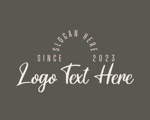 Crafting - Generic  Retro Business logo design