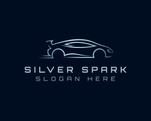 Silver - Silver Sports Car Vehicle logo design