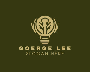 Electrical - Eco Friendly Light Bulb logo design