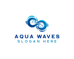 Sea Wave Surfing logo design