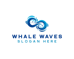 Sea Wave Surfing logo design