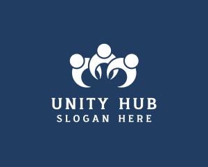 People Community Organization logo design