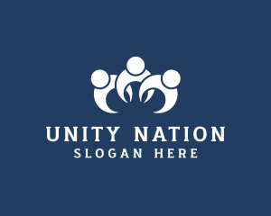 People Community Organization logo design