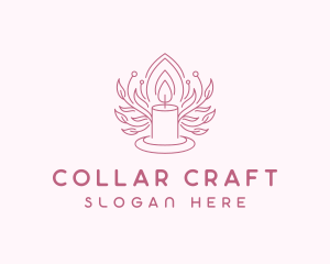 Spa Candlelight Decor logo design