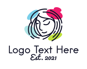 Teenager - Beautiful Woman Salon logo design