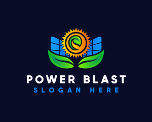 Solar Energy Power logo design