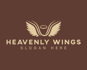 Angel - Holy Angel Wings logo design