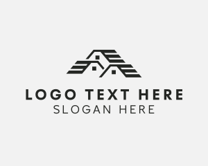 Lease - Residential Roof Repair logo design