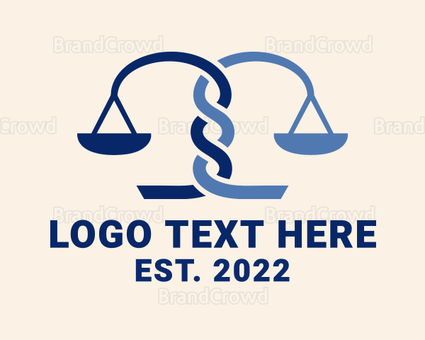 Braided Justice Scale Logo
