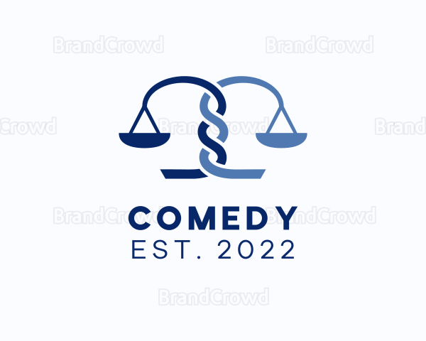 Braided Justice Scale Logo