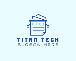 Robotics Tech Document  logo design