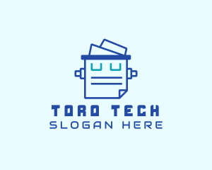 Robotics Tech Document  logo design