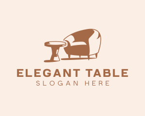 Coffee Table Chair logo design