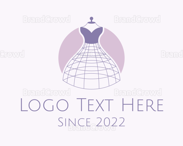 Tailor Gown Fashion Logo