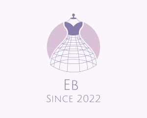 Fashion Show - Tailor Gown Fashion logo design