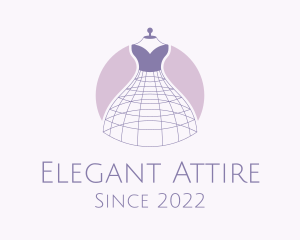 Gown - Tailor Gown Fashion logo design