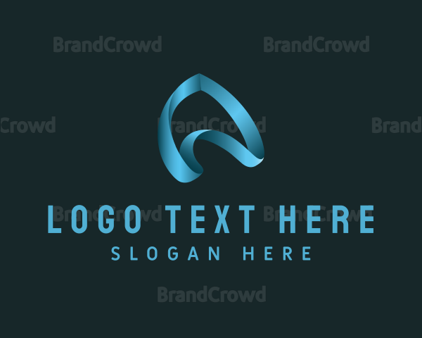 Tech Agency Letter A Logo