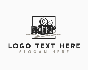 Movie - Movie Film Camera logo design