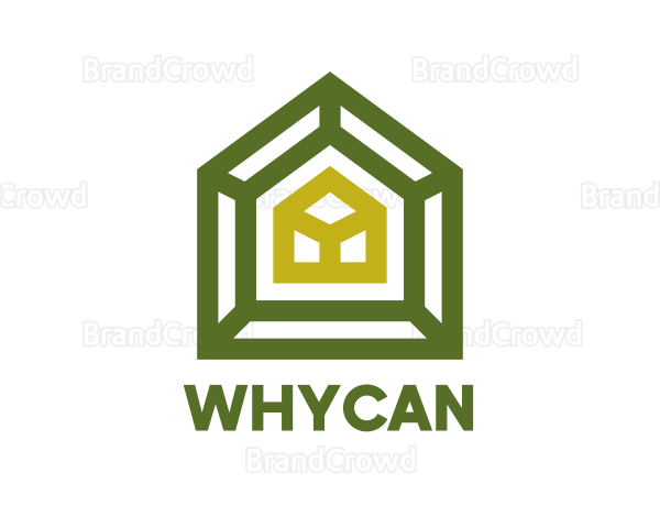 Green Frame House Logo