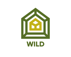 Green Frame House Logo