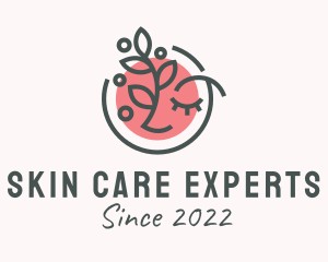 Herbal Cosmetics Skin Care logo design