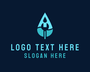 Liquid - Wrench Tool Plumbing logo design