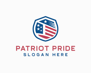 USA Military Patriot logo design