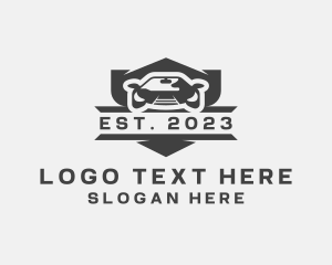 Car Repair - Car Detailing Garage logo design