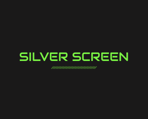 Game Streaming - Green Software Wordmark logo design