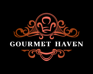 Elegant Restaurant Toque logo design