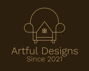 Home Couch Furnishing logo design