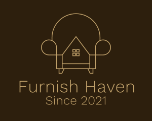 Home Couch Furnishing logo design