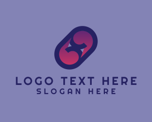 Cyber - Number 69 Organization Firm logo design