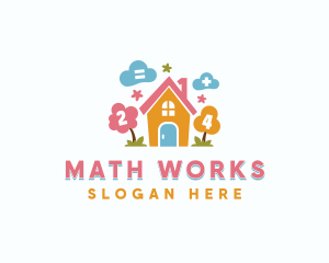 Kindergarten Daycare Nursery logo design