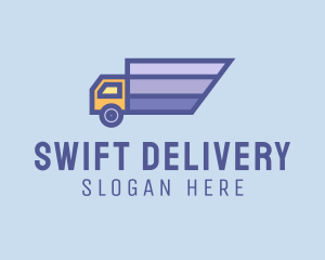 Speedy Truck Courier logo design