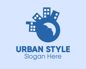 Urban - Night Urban City logo design