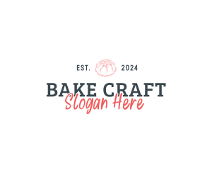 Retro Patisserie Bakeshop logo design