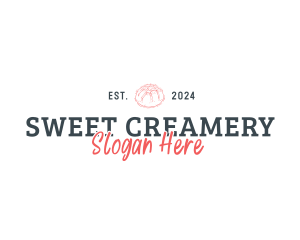 Retro Patisserie Bakeshop logo design