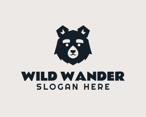 Wild Bear Eyebrows logo design