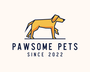 Pet - Walking Pet Dog logo design