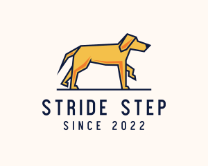 Walking - Walking Pet Dog logo design