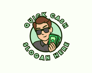 Cash Money Guy logo design