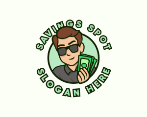 Cash Money Guy logo design